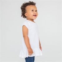 Girl's frill t-shirt