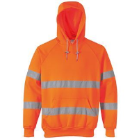 Hi-vis hooded sweatshirt (B304)