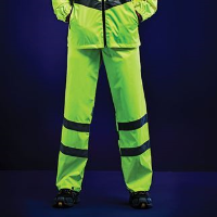 Hi-vis pro pack-away trousers