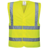 Hi-vis two-band-and-brace vest (C470)