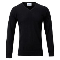 Kids v-neck fully fashioned jumper