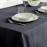 Linen look tablecloth