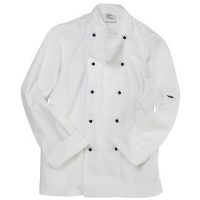 Long sleeve chef's jacket with removable studs (DD20)