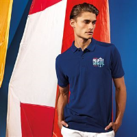 Men's coastal vintage wash polo