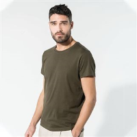 Organic cotton crew neck t-shirt