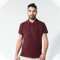 Organic piqu&#233; short sleeve polo shirt