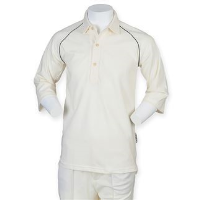 Piped cricket shirt