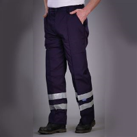 Reflective polycotton ballistic trousers (BS015T)