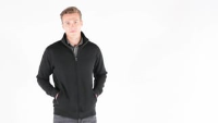 Regular fit zipped sweatshirt