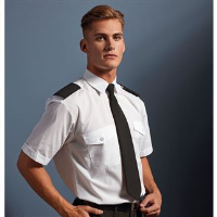 Short sleeve pilot shirt