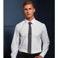 Slim knitted tie