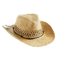 Straw cowboy hat