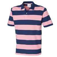 Striped piqu&#233; polo shirt