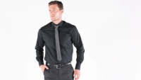 Tailored business shirt long-sleeved (tailored fit)