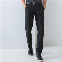 Tapered leg trousers