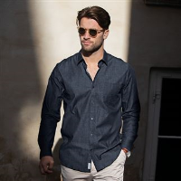 Torrance denim shirt