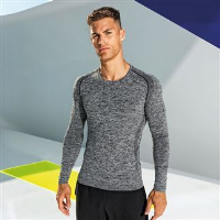 TriDri&#174; Seamless '3D fit' multi-sport performance long sleeve top