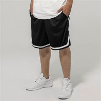 Two-tone mesh shorts