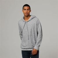 Unisex sueded fleece pullover hoodie