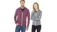 Unisex triblend lightweight hoodie