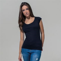 Women's back cut tee