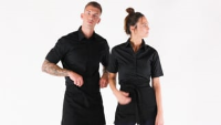 Women's bar shirt short sleeve (tailored fit)