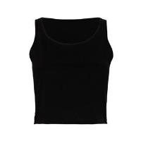 Women's polycotton crop top