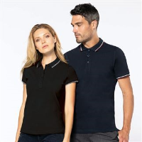 Women's short sleeve polo shirt