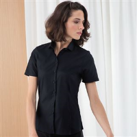 Women's short sleeve stretch shirt