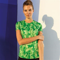 Women's TriDri&#174; Hexoflage&#174; performance t-shirt