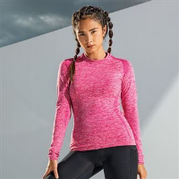 Women's TriDri&#174; seamless '3D fit' multi-sport performance long sleeve top