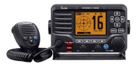  IC-M506GE VHF/DSC marine radio with NMEA 2000 connectivity and AIS receiver.