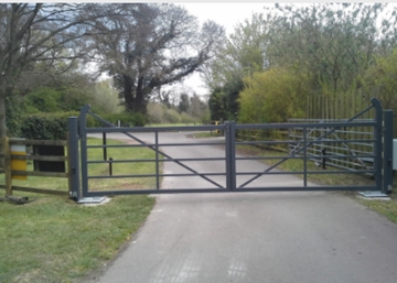 Wrought Iron Gates In Loughborough