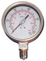 Stainless Steel Bourbon Tube Gauge with Silicone Damped Movement