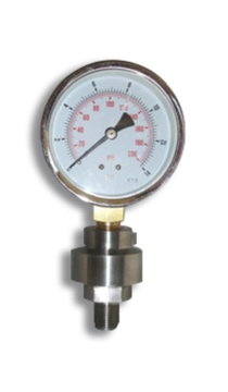 Weatherproof Welded Chemical Seal Gauges