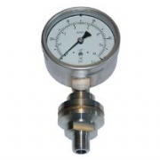 Welded Chemical Seal with Gauge