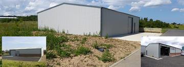 Outdoor Storage Buildings For Grain Storage In Cheshire
