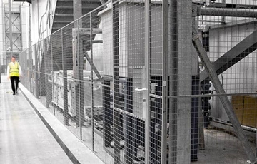 Mesh Fencing For Warehouses