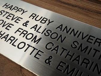 Specialist Engraving Services In UK
