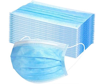 Protective 3 Ply Blue Face Masks