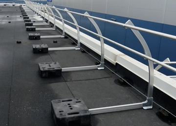 Freestanding Roof Edge Protection Systems