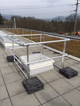 Barrial Rooflight Railings System