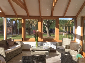 Bespoke Seasoned Oak Garden Rooms in Manchester