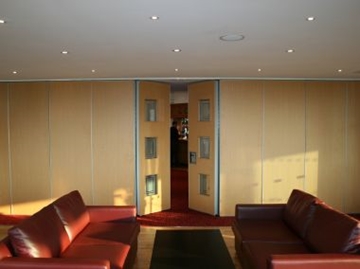 Flat Panel Moving Walls Installations For Offices