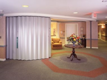 Accordion Fire Doors For Hotels