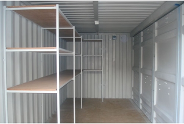 Shelves For Shipping Containers