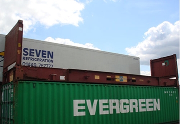 Secure Flat Rack Containers