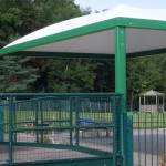 Aluminium Framed Canopy With Waterproof Roof