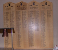 Social Club Honour Boards In Esher