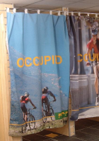 Banner Curtains For Cycle Shops In Esher